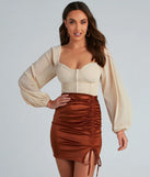 Be Mine Sparkle Knit Bustier