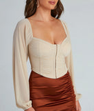 Be Mine Sparkle Knit Bustier