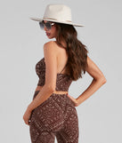 Desert Queen Boho Halter Top