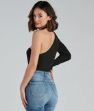 Sultry Cutouts Fitted Bodysuit