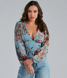 Blooming Chic Floral Bodysuit