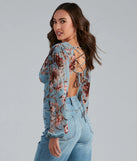 Blooming Chic Floral Bodysuit
