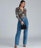 Wild Thing Animal Print Top