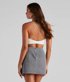 Short Romance Knit Crop Top