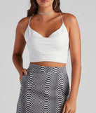 Short Romance Knit Crop Top