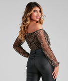 Bring The Sass Cropped Blouse