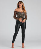 Bring The Sass Cropped Blouse