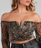 Bring The Sass Cropped Blouse