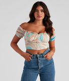 Sweet For You Marble Mesh Bodysuit
