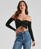 Real Cute Off The Shoulder Top