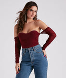 Going Anywhere Mesh Corset Bodysuit