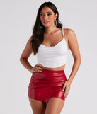 Pearl Of Style Tie Back Crop Top