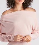 Places To Be Off-The-Shoulder Top