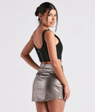 Talk Of The Night Mesh Corset Top