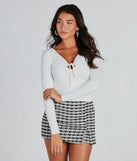 Fave Find Tie-Front Smooth Knit Top