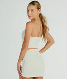 All Day Darling Sleeveless Lace Crop Top