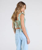 From bold to effortless, the Such A Cutie Ruffled Strap Corset Top lets you define your vibe with sage green tops that speak your style.
