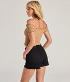 
Upgrade your style game for 2025 with the Sweet As You Off-The-Shoulder Lace-Up Crop Top in mocha, perfect for any fashion-forward wardrobe.