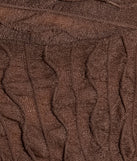 
Upgrade your style game for 2025 with the Flirty Expert Short Sleeve Slit Texture Crop Top in brown, perfect for any fashion-forward wardrobe.