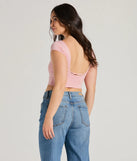 
Upgrade your style game for 2025 with the Back It Up Short Sleeve Strappy Crop Top in pink, perfect for any fashion-forward wardrobe.
