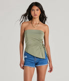 
Upgrade your style game for 2025 with the Unique Addition Strapless Cut Out Tube Crop Top in sage, perfect for any fashion-forward wardrobe.