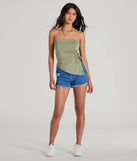 
Upgrade your style game for 2025 with the Unique Addition Strapless Cut Out Tube Crop Top in sage, perfect for any fashion-forward wardrobe.