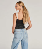 From bold to effortless, the Effortlessly Pretty Lace And Knit Sleeveless Top lets you define your vibe with black tops that speak your style.
