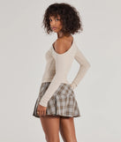 Make a statement in 2025 with the Cozy Trend Hacci Knit Off-Shoulder Long Sleeve Top, a nude long-sleeve top featuring a trendy shoulder design that adds a bold, festive touch to any club or party look.