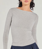 
Upgrade your style game for 2025 with the Cute Basic Boat Neck Long Sleeve Crop Top in heather, perfect for any fashion-forward wardrobe.