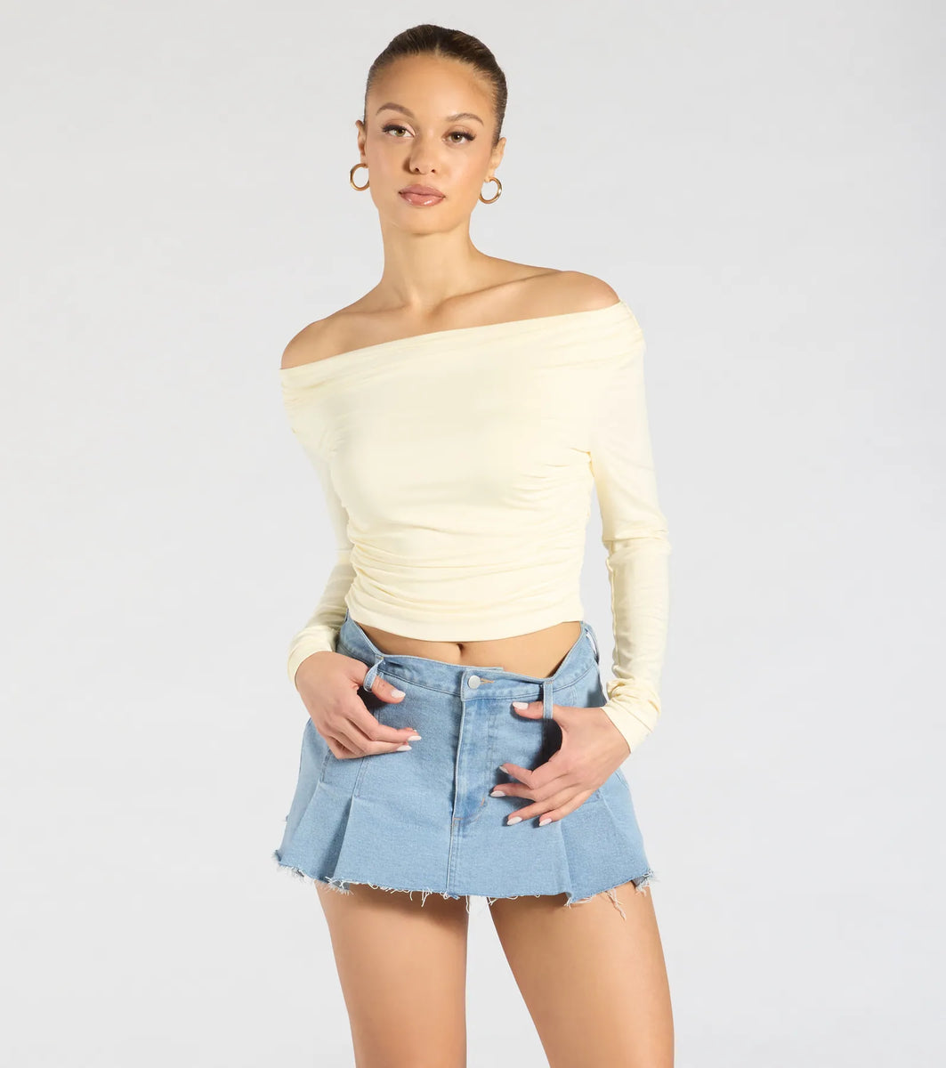 Held By A Memory Crop Top