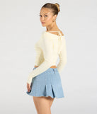 From bold to effortless, the All The Love One-Shoulder Tie Back Crop Top lets you define your vibe with banana yellow tops that speak your style.