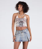 The Nashville Music City Graphic Tank Top in beige brings edge and energy to your vibe, ready to elevate any festival look or concert outfit.