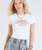 From bold to effortless, the Hot Cowgirl Era Graphic Tee lets you define your vibe with white tops that speak your style.