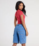 From bold to effortless, the Feeling 23 Crop Graphic Tee lets you define your vibe with red tops that speak your style.