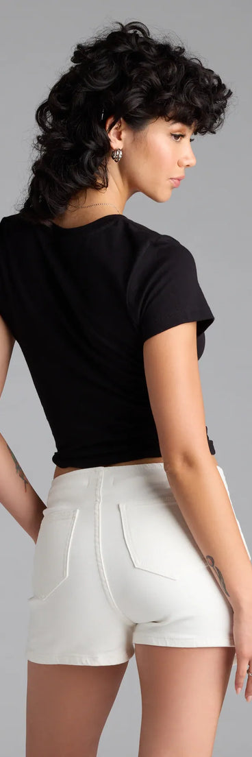 Complete your look with the Hot Girls Drink Tequila Graphic Tee, a trendy black top that’s ready to pair with anything in your fall rotation.