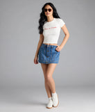 With its midriff cut and trend-forward fit, the Cinco De Drinko Graphic Tee is a white crop top made to pair with skirts, denim, or whatever vibe you're feeling this season.