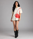 Taste Like Cherries Oversized Graphic Tee