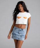 Baked Goods Croissant Graphic Tee