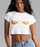Baked Goods Croissant Graphic Tee