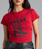 Texas Rodeo Show Graphic Tee