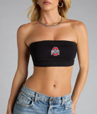 All Day Slay Ohio State® Bandeau Crop Top