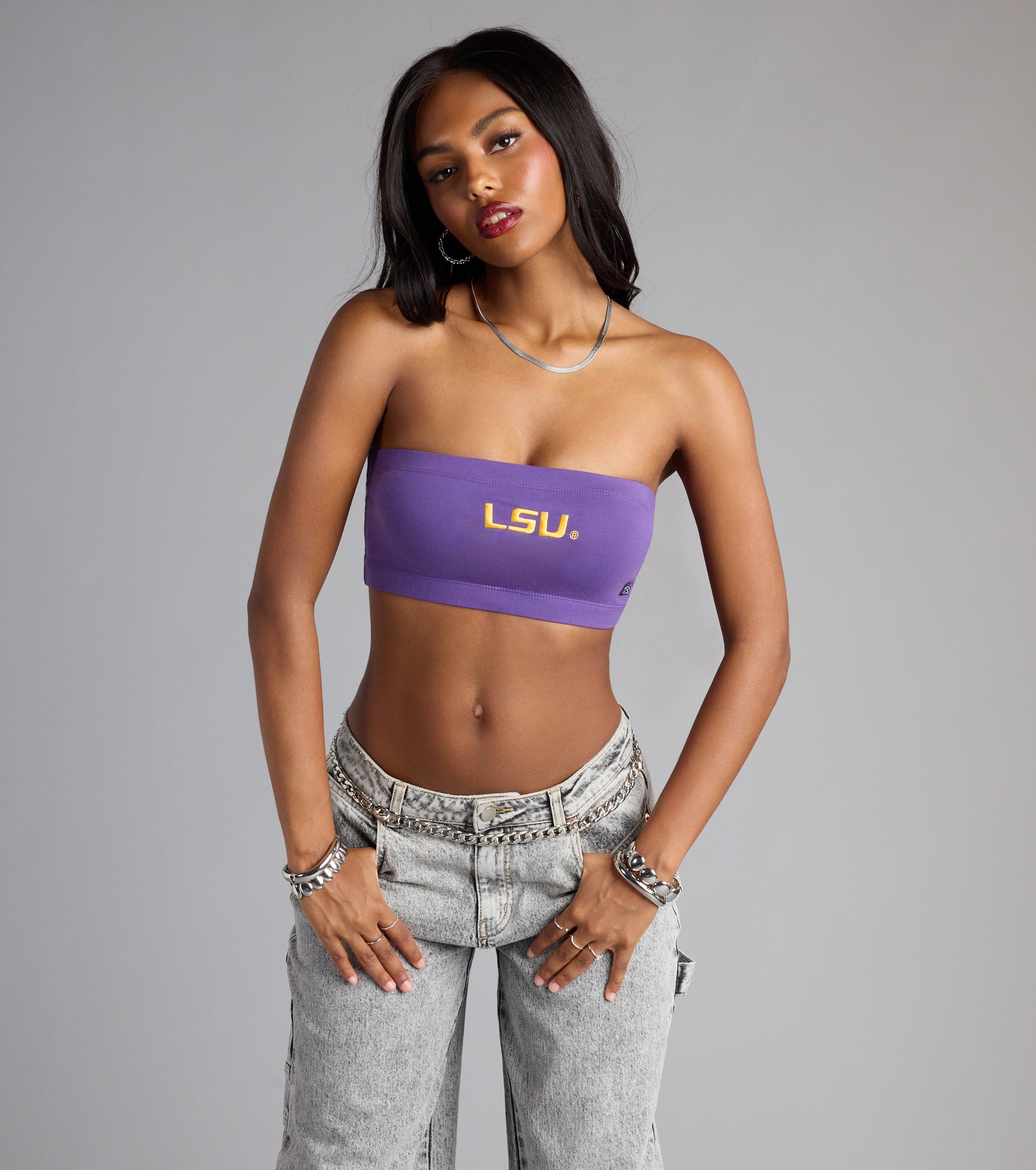 LSU® Bandeau Crop Top | Windsor