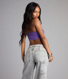 LSU® Bandeau Crop Top