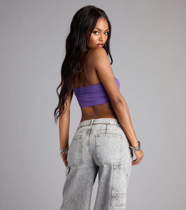 LSU® Bandeau Crop Top | Windsor
