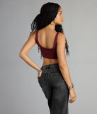 Smart Looks Texas A&M® Cropped Tank Top