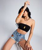 Victory Vibes Only USC® Bandeau Crop Top