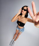 Victory Vibes Only USC® Bandeau Crop Top