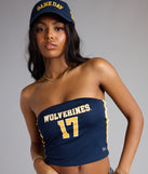 Game On Wolverines™ Jersey Tube Top