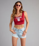 First Pick Stanford® 91 Jersey Corset Top