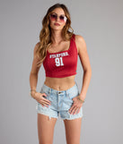 First Pick Stanford® 91 Jersey Corset Top